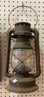 Vintage railroad lantern with new style cold blast