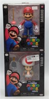 (DD) Super Mario Bros Figures. Mario & Toad. 5