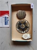 Vintage Deputy Sheriff Badge & More