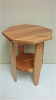 Wooden Plant Stand 19" High