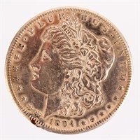 Coin 1894-S Morgan Silver Dollar Key