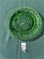 Hazel Atlas Uranium Glass Plate