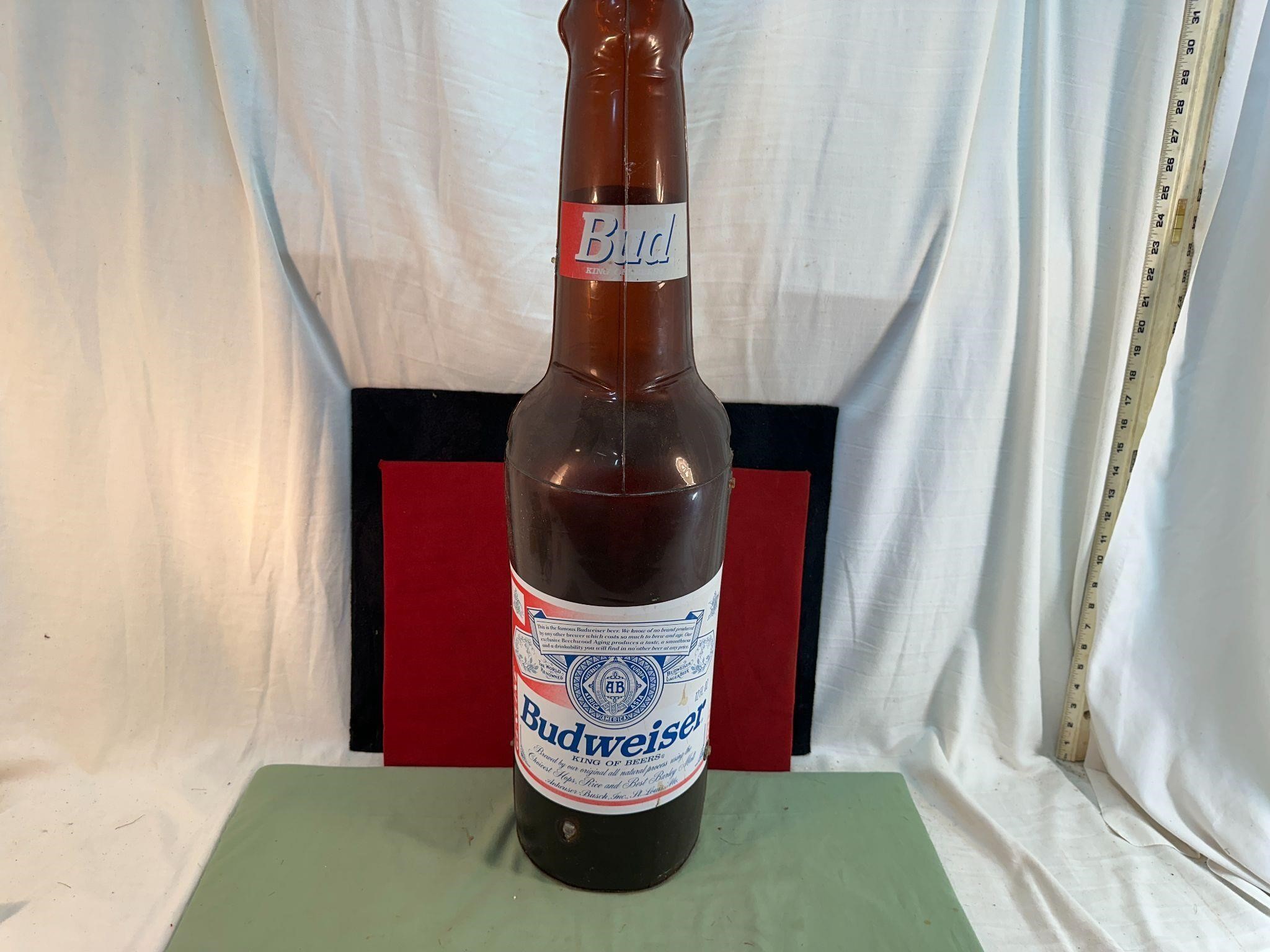 BUDWEISER INFLATABLE BEER BOTTLE