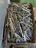 Assorted end wrenches