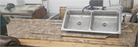 Kitchen Lot Counter top, Sink and Faucet
