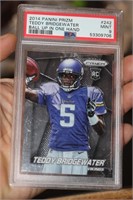 Graded Teddy Bridgewater Football Card