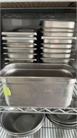Metal food containers 
Size 12.7 inch/ 7 inch