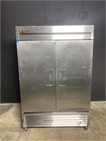 True Double door freezer