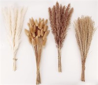 100 PCS Dried Pampas Grass Decor