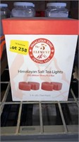 Himalayan salt tea light holder, yin and yang