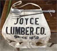 Lg silverware, joyce lumber apron