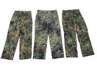 Three Pairs of German Camouflage Pants