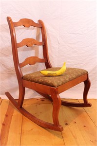 Vtg Rocking Chair