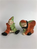 VTG Clown Salt and Pepper Shakers