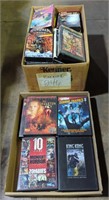 (ST) DVD 's. & VHS Horror, Suspense , Combat