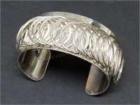 Southwestern Sterling Silver Cuff Bracelet