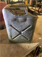 US 5 gallon Jerry can- metal