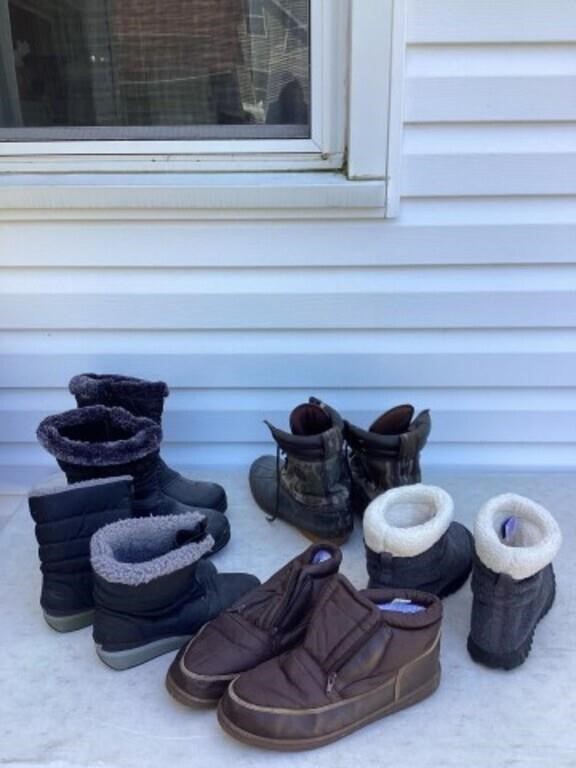 Men’s size 11, women’s size 10 winter boots