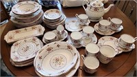 Royal Albert Petit Point Teapot cups plates set