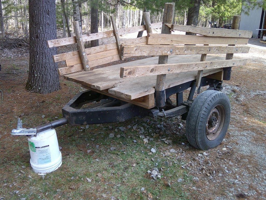 homemade trailer