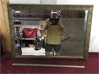 Gorgeous, Beveled Glass Mirror By Stanley