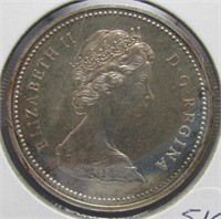 1971 Canada proof silver dollar.