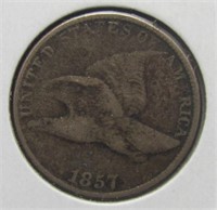 1857 Flying Eagle Cent.