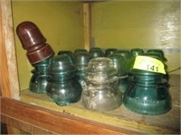 Approximately 12 insulators