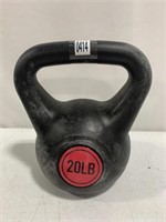 WORKOUT KETTLE BELL 20POUNDS USED