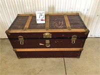 Steamer Trunk with Tray