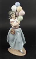 Lladro ‘Balloon Seller’ Porcelain Figurine