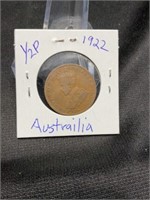 1922 Austrailia 1/2 Penny