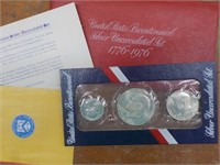 Silver Bicentennial  UNC coin pack