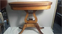 Harp Game Table 30"x15"x29"