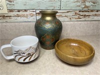Vase, Mug & Bowl