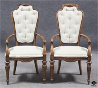 Pair Of Dining Arm Chairs