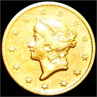 1849-O Rare Gold Dollar ABOUT UNCIRCULATED