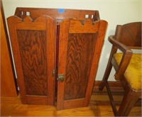 Wall hanging 2 door cabinet