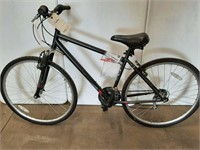 BLACK PAINTED MOUNTAIN BIKE