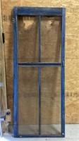 Blue screen door-32 x 80