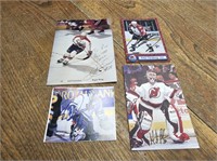 4 Autographed Hockey Pictures ??