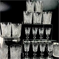 HAWKES Cordials , BC Glasses Set