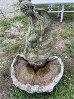 ANGEL CONCRETE FOUNTAIN