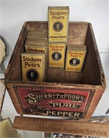 Stickney & Poors Box W/ Store Stock