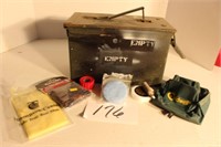 MILITARY AMMO CAN & MISC