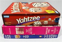Yahtzee, Trireme, and Sleuth Games (Unknown if
