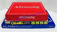 Adverteasing, Othello, and Aliyah Games (Unknown