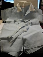 Vtg Boys Westie Shorts & Shirt Set Sz 2T