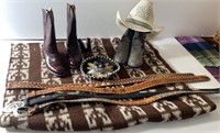 Women's Western Boots, Hats, Belts, etc.
