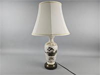 Vintage 28.5" Asian Style Lamp